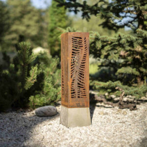 Lampa Ogrodowa Skała Corten 62cm