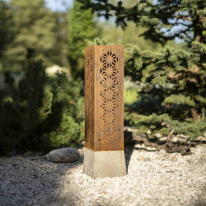Lampa Ogrodowa Marokańska Corten 62cm
