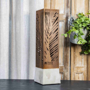 Lampa Ogrodowa Palma Corten 62cm